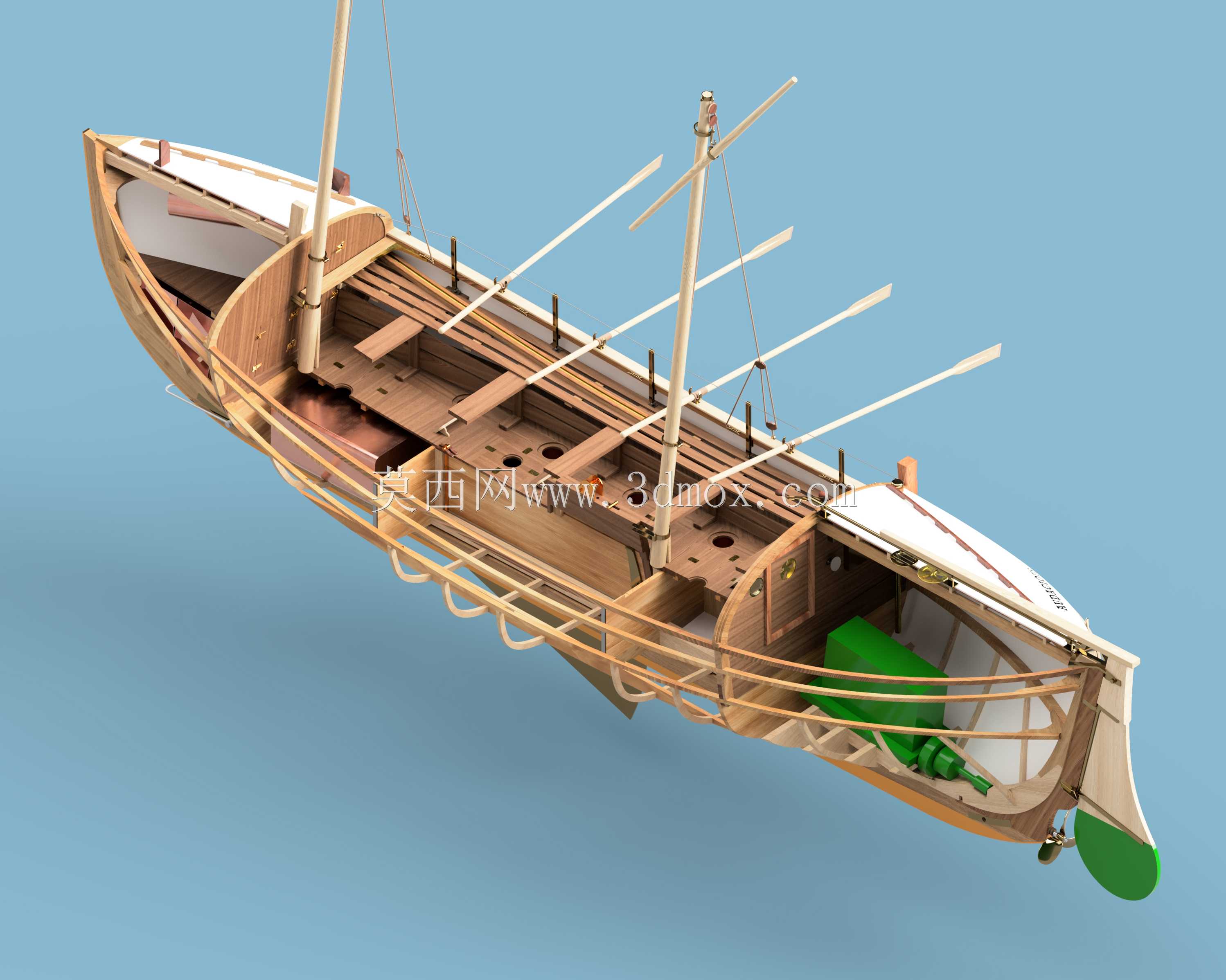 救生艇,USLSS,1908,McLellen E型,36英尺