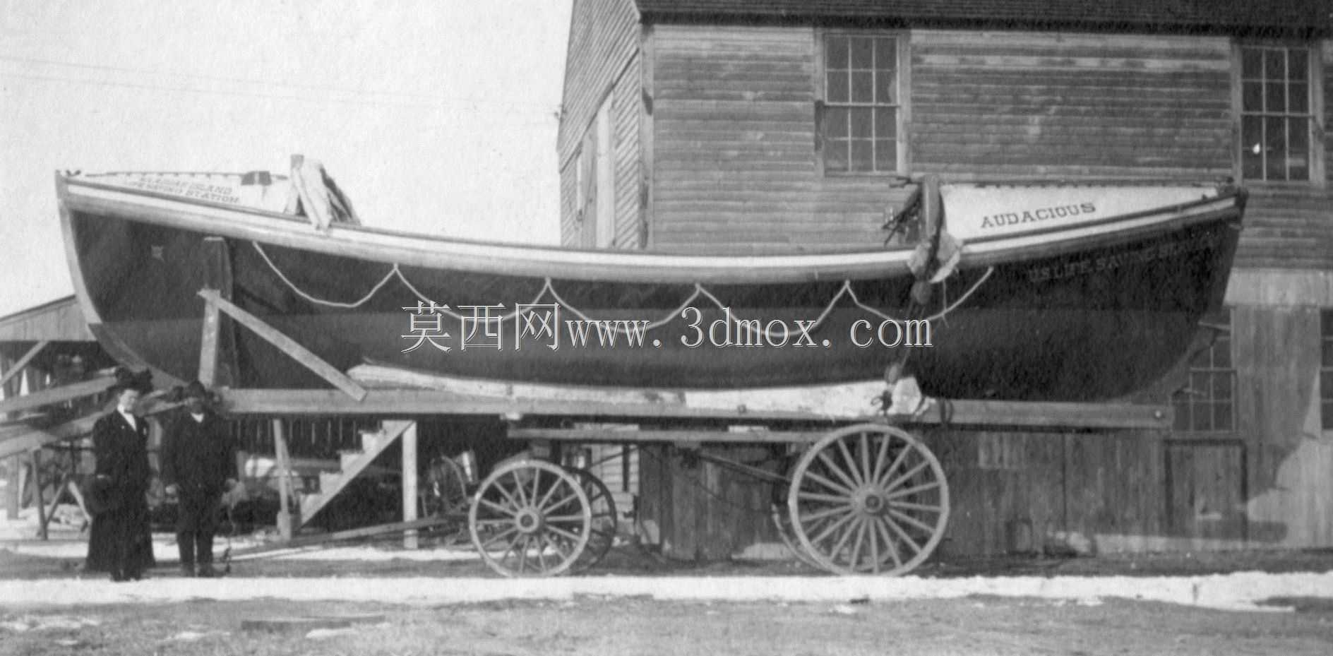 救生艇,USLSS,1908,McLellen E型,36英尺