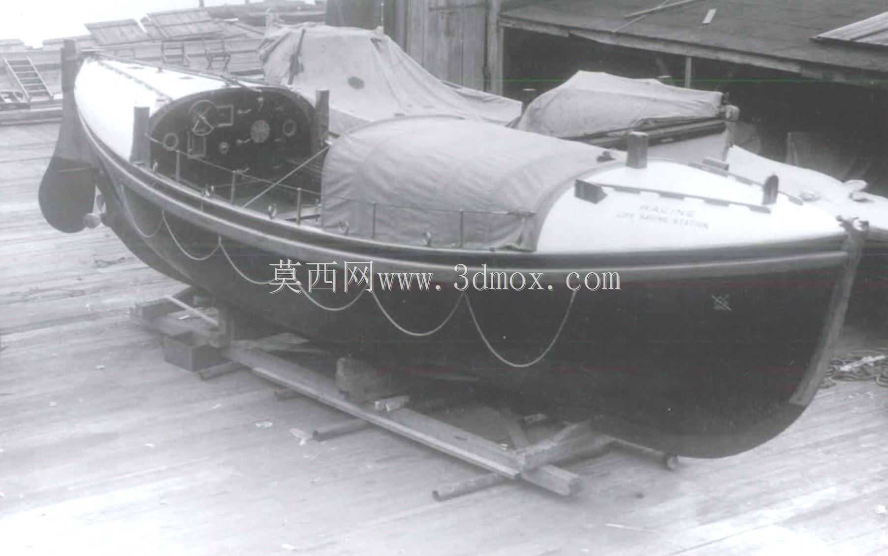 救生艇,USLSS,1908,McLellen E型,36英尺