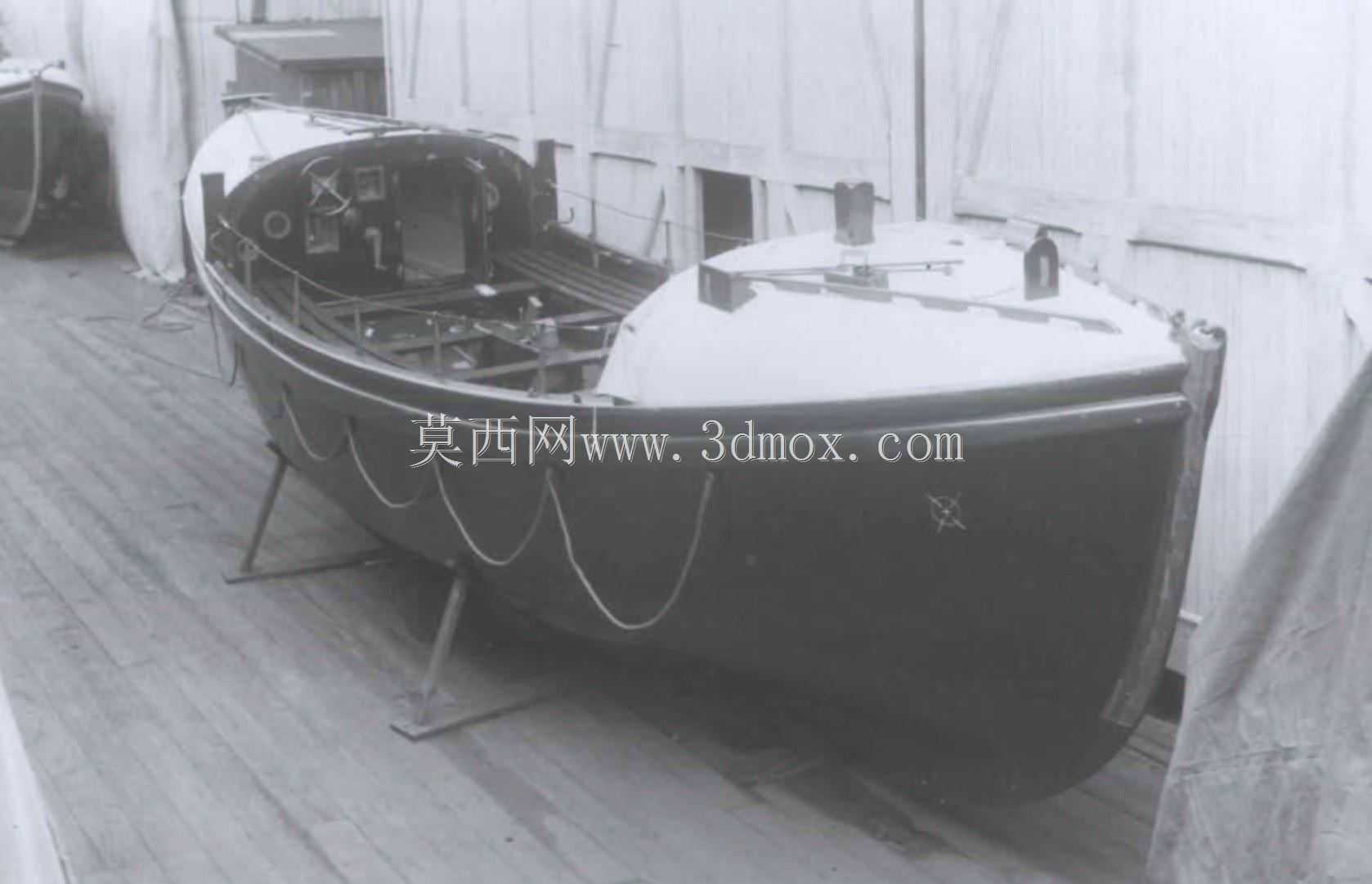 救生艇,USLSS,1908,McLellen E型,36英尺