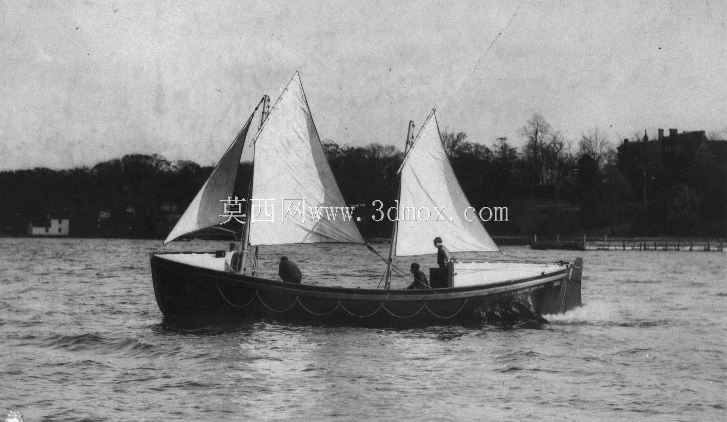 救生艇,USLSS,1908,McLellen E型,36英尺