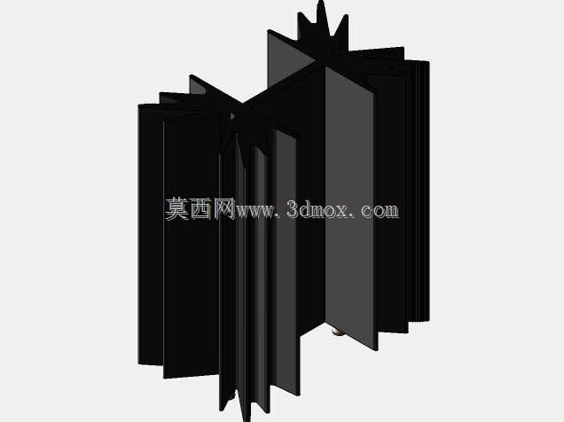 Fischer Elektronik黑色散热器SK129-38,1-STS-220、TO 220、SOT 32、TO 3 P、STS