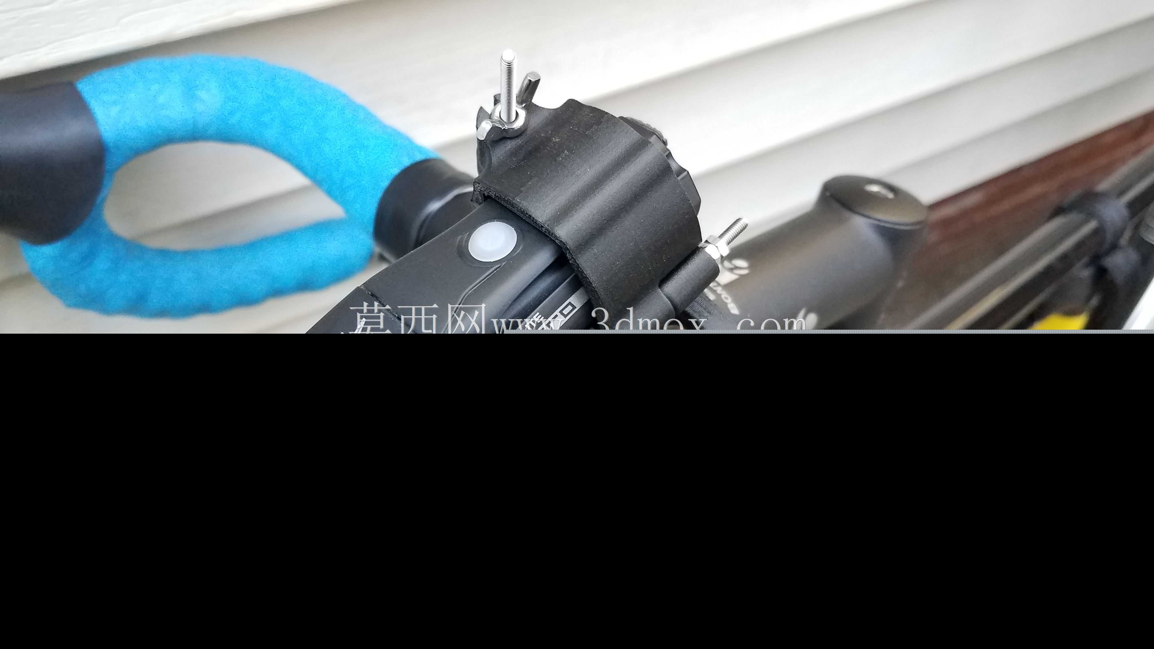 用于升降杆的自行车灯架