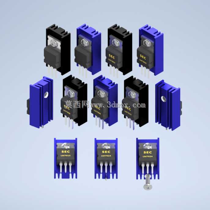 TO 220散热器、Sot32、LM7805、LM7806、LM7808、LM7809、LM7810、LM7812、LM7815、LM7818、LM7824、LM7905、LM7906、LM7908、LM7