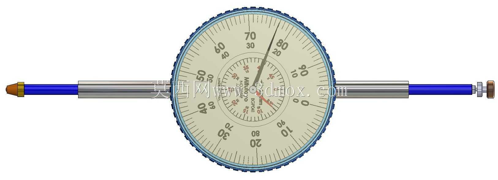 MITUTOYO千分表3058F-19(50mm 0.01mm)