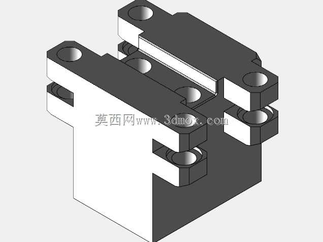 用于Macpherson支柱减震器安装孔的钻孔夹具钻孔过程