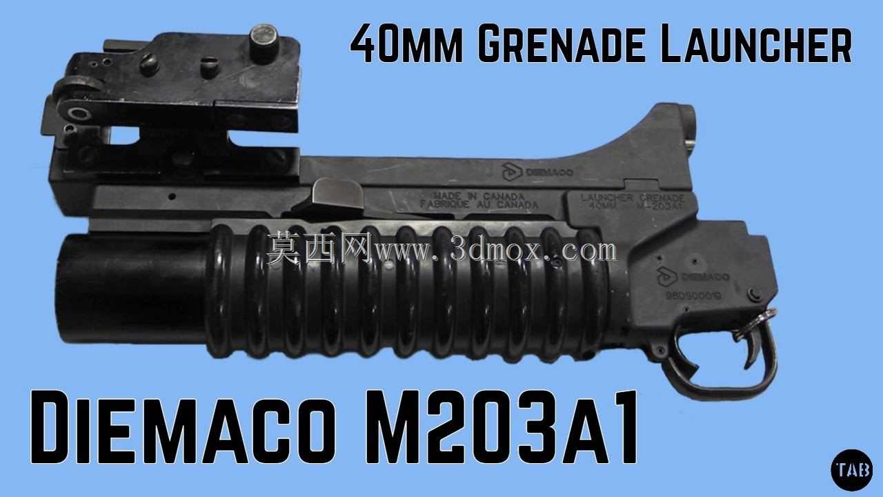 加拿大Airsoft M203A1无枪管或瞄准具发射器
