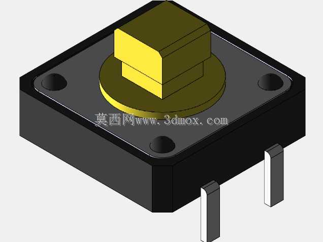 带盖的B3F-405 12X12x7.3mm触觉按钮