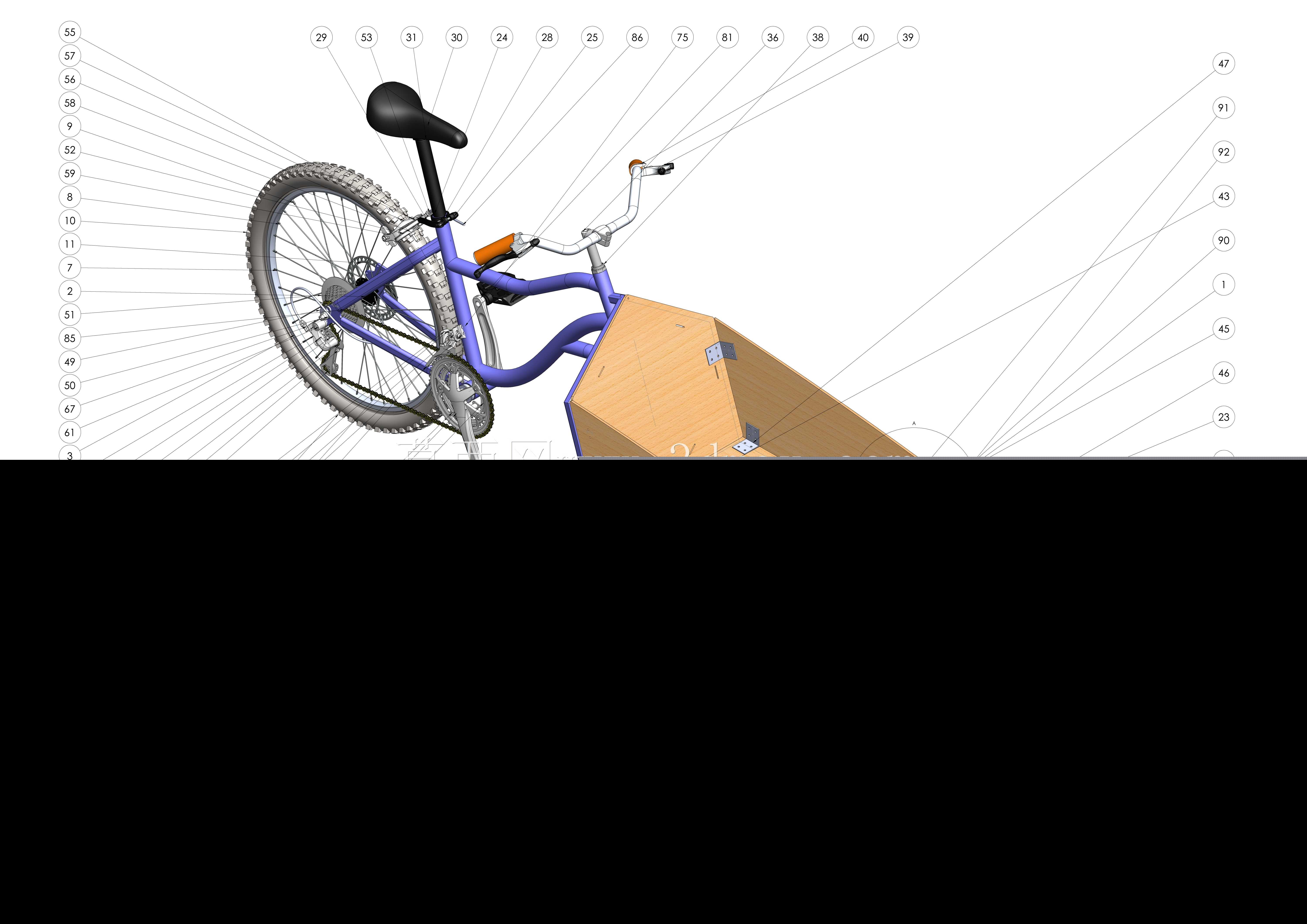 Cargobike Long Frankee