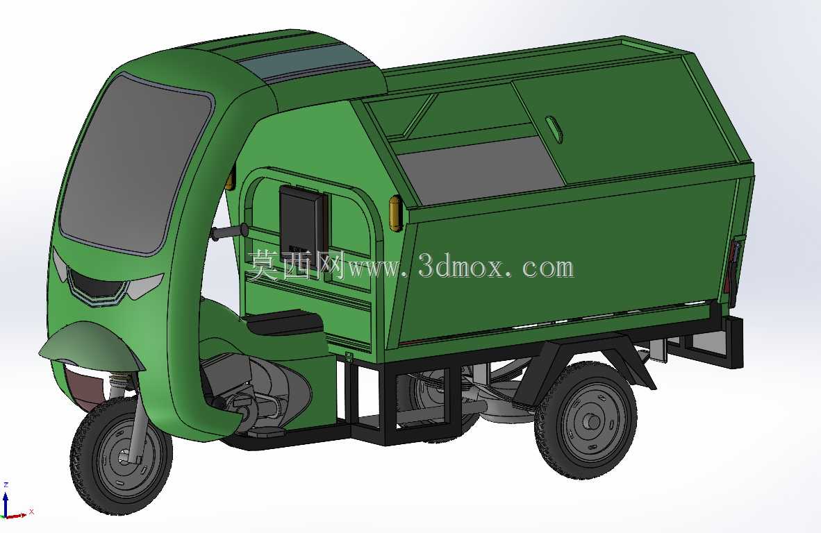 垃圾三轮车
