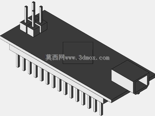 Arduino NANO+外壳3D打印