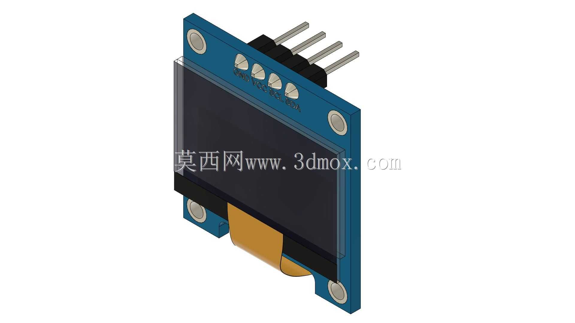 SSD1306 OLED显示屏(128x64)