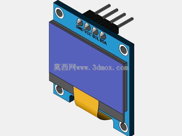 SSD1306 OLED显示屏(128x64)