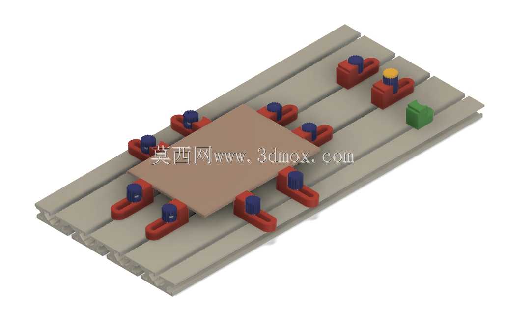 PCB铣削夹具