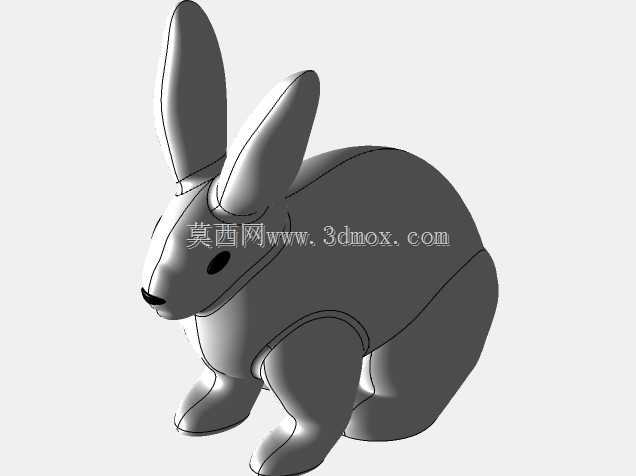 RABBIT三维模型SéRGIO CAD CAM