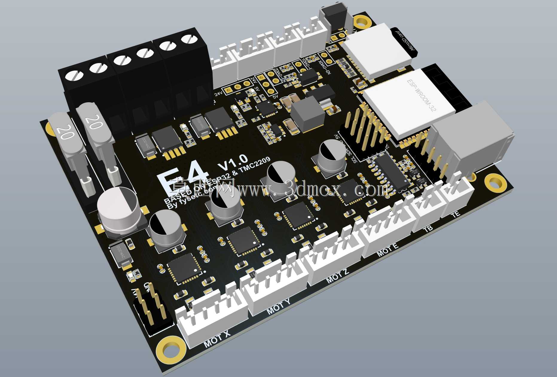FYSETC E4 3D打印机控制器