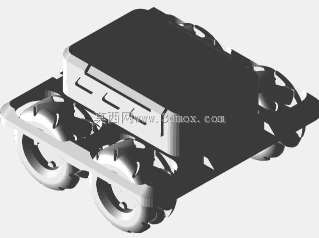 Mecanum轮式机器人3d打印
