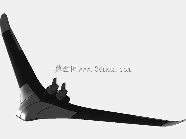 混合翼无人机(NACA 2412il)