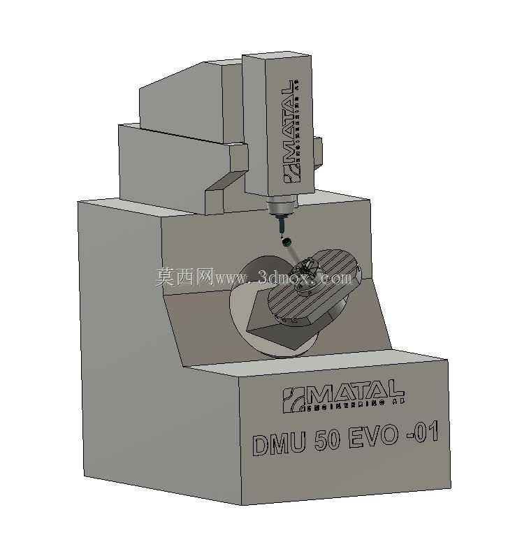 ����Fusion360�����DMU50Evo-01�˶�ѧģ�͡�