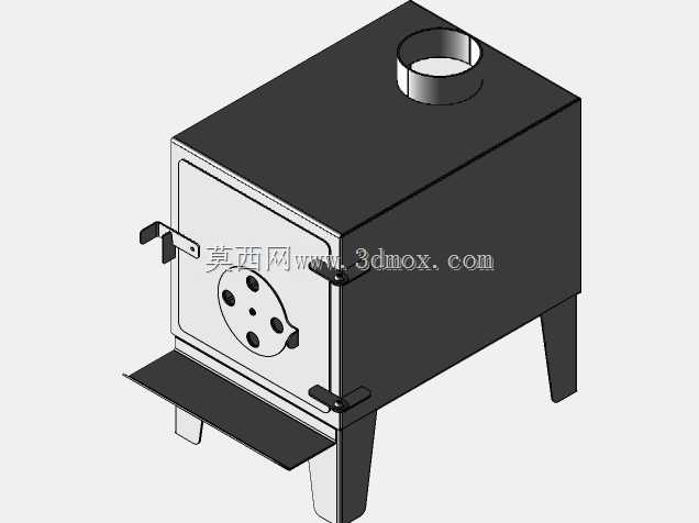 GueriTech营地钓鱼用防火木炉钣金DIY
