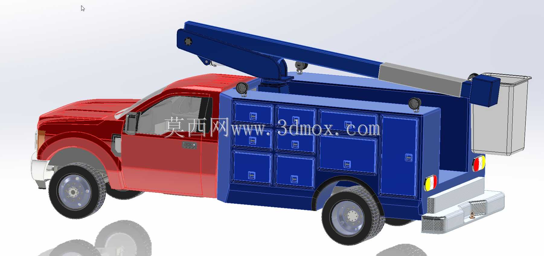 福特F350-450-500卡车的设备箱
