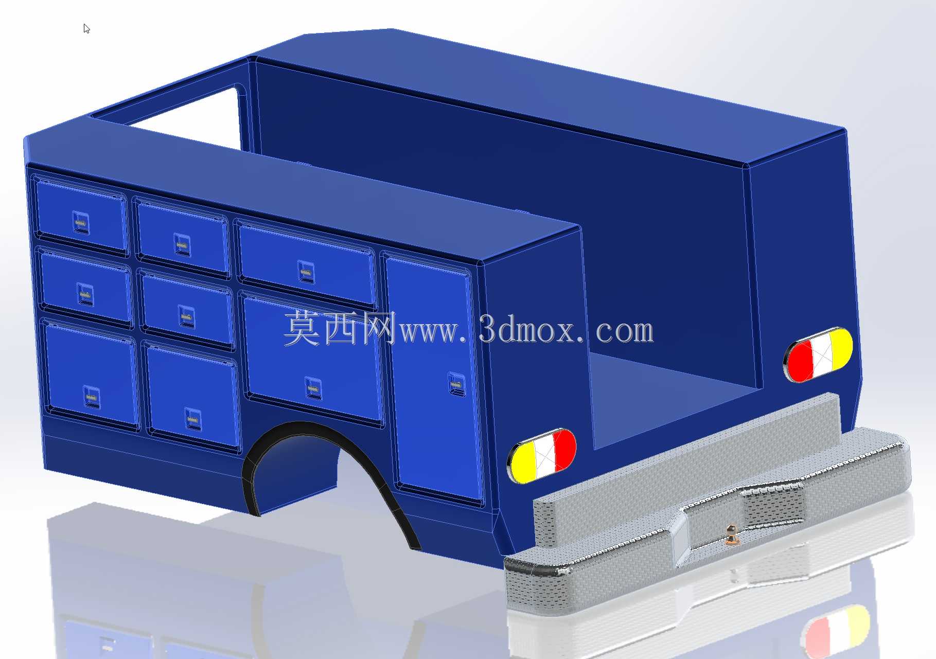 福特F350-450-500卡车的设备箱