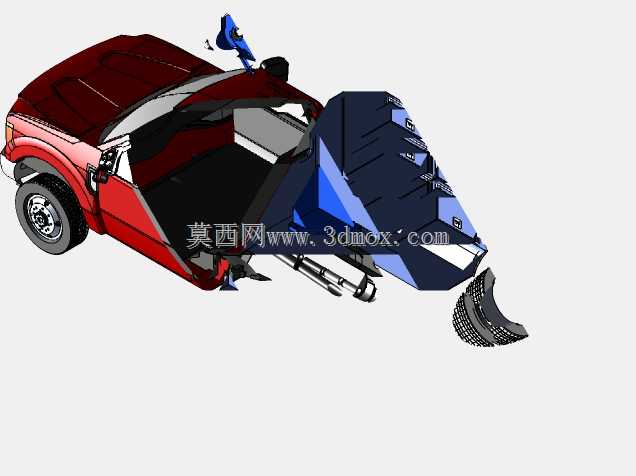 福特F350-450-500卡车的设备箱