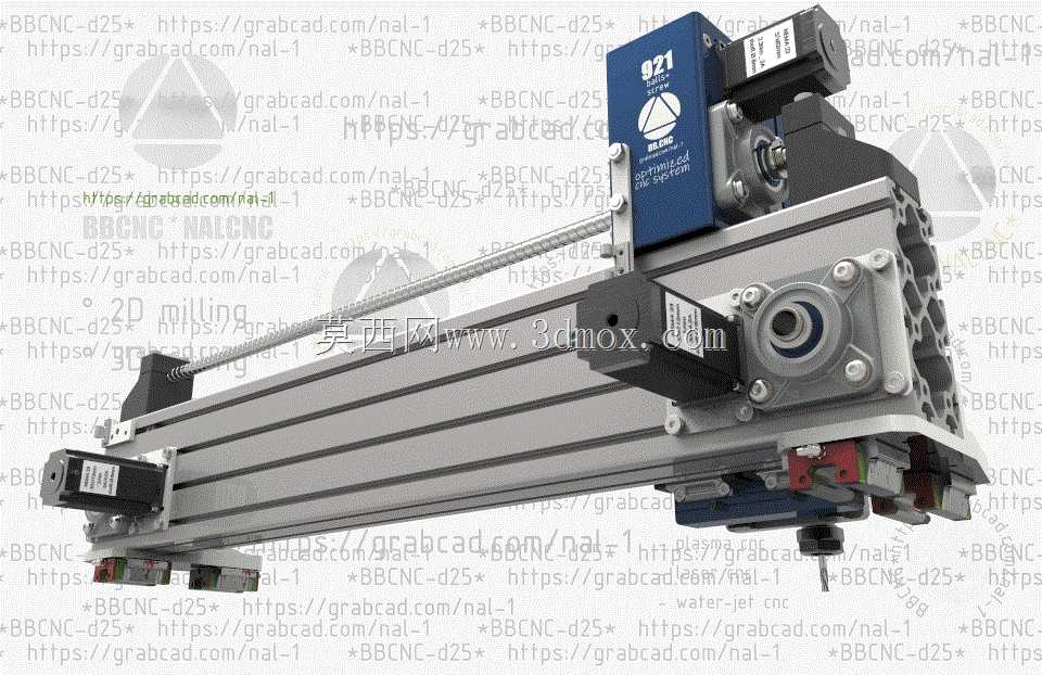 优化的数控系统921-1221全机械_ hgr20+滚珠丝杠sfu1610