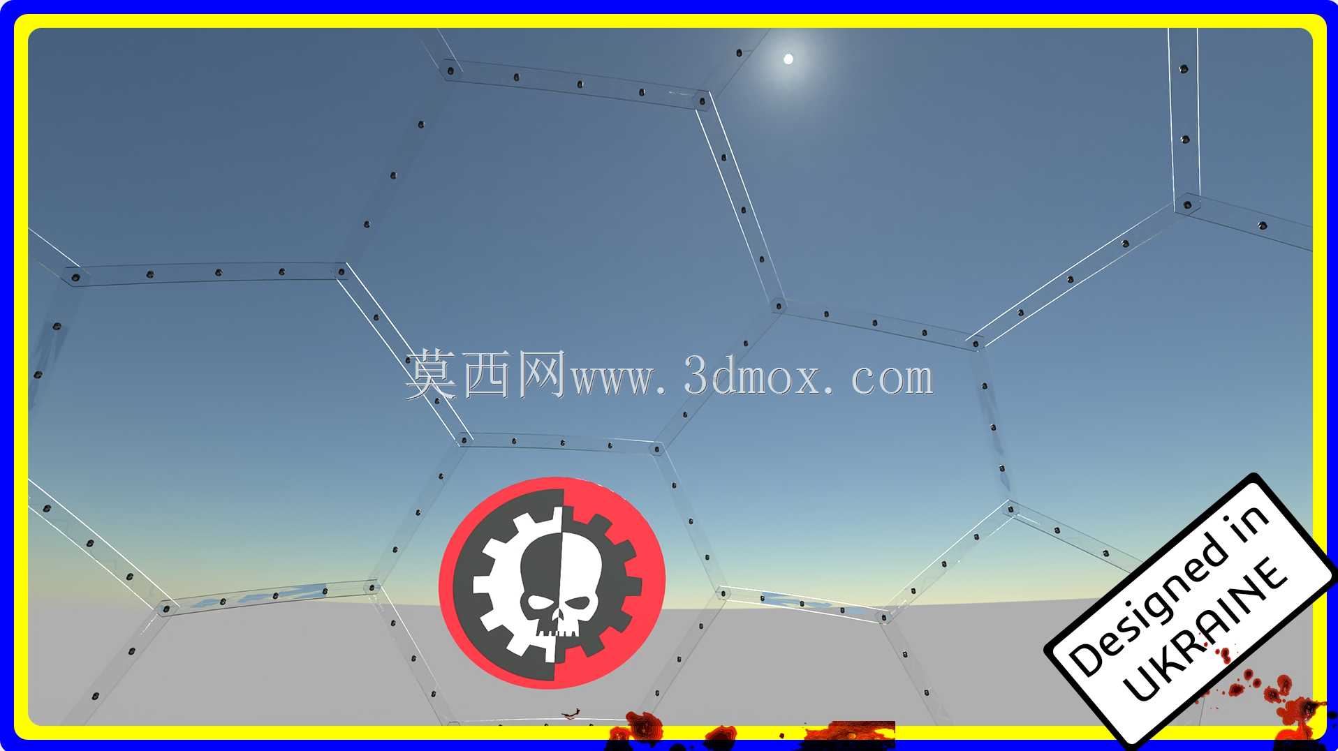 无框架测地线穹顶结构