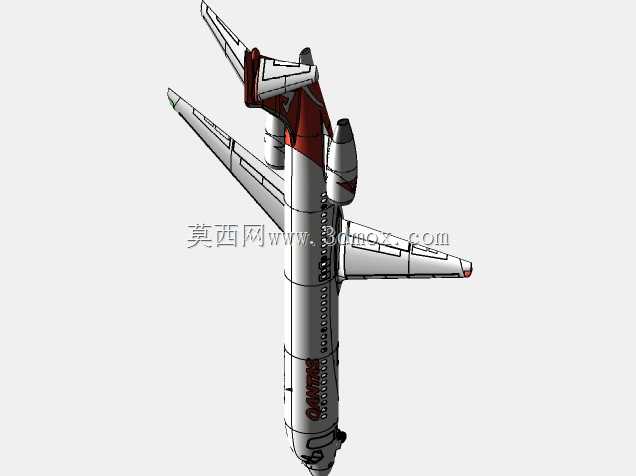 ����717-200�ĺ��ͺ�ɫͨ��Livery 3D��ӡ����