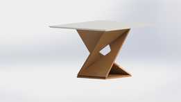 Mesa de Jantar Tampo Vidro Slim Plus