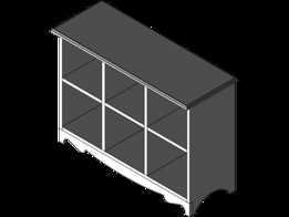 6孔存储立方体Cubby
