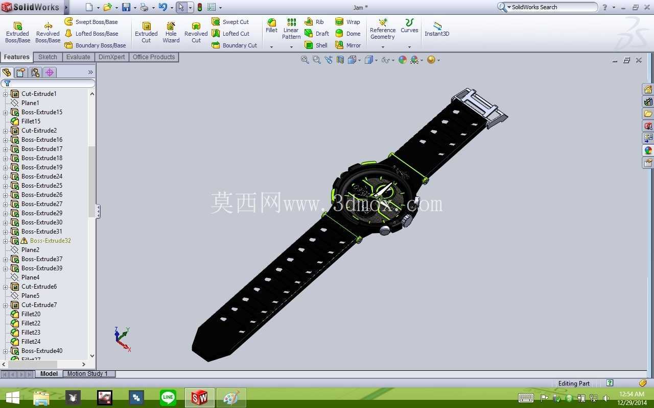 手表 CASIO G-SHOCK X FACTOR 复制品