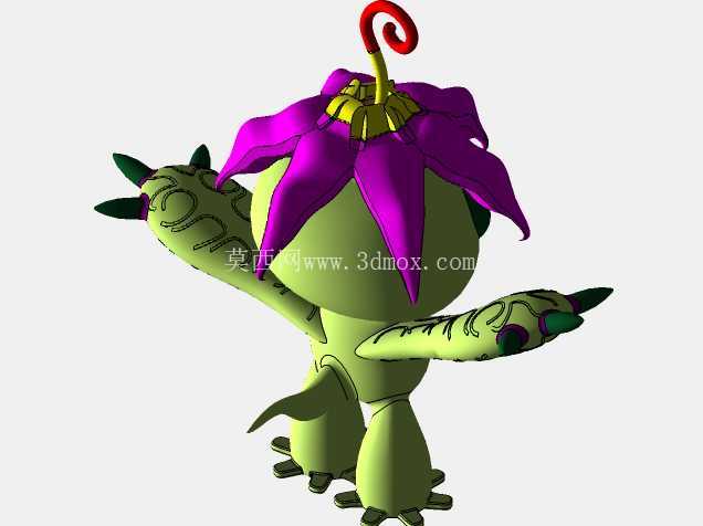  Palmon Digimon -Sergio CAD CAM 