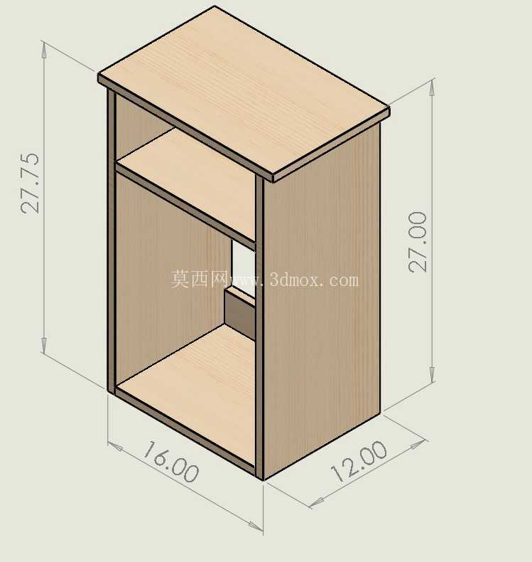 床头柜简易DIY