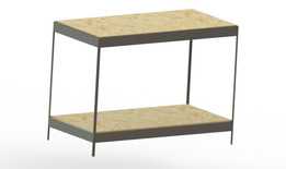 ˫������/Table �� deux ��tages (1200mm x 600mm)