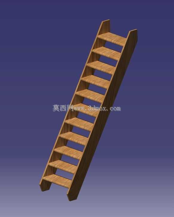 客厅楼梯 橡木