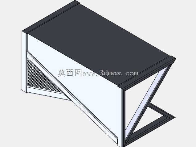 Solid works 家具设计:黑白概念设计
