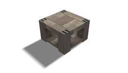  Hoektafel Bassano L65XB65 AcaciaHout�ֲڵ���ů��ɫ