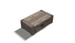 Salontafel Bassano L140xB80 ��˼ľ�ֲ�ů��ɫ
