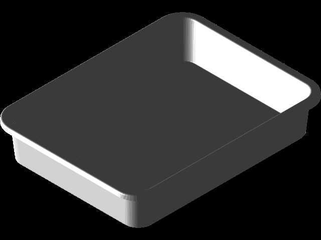 矩形塑料托盘 30 厘米 X 40 厘米 X 8 厘米
