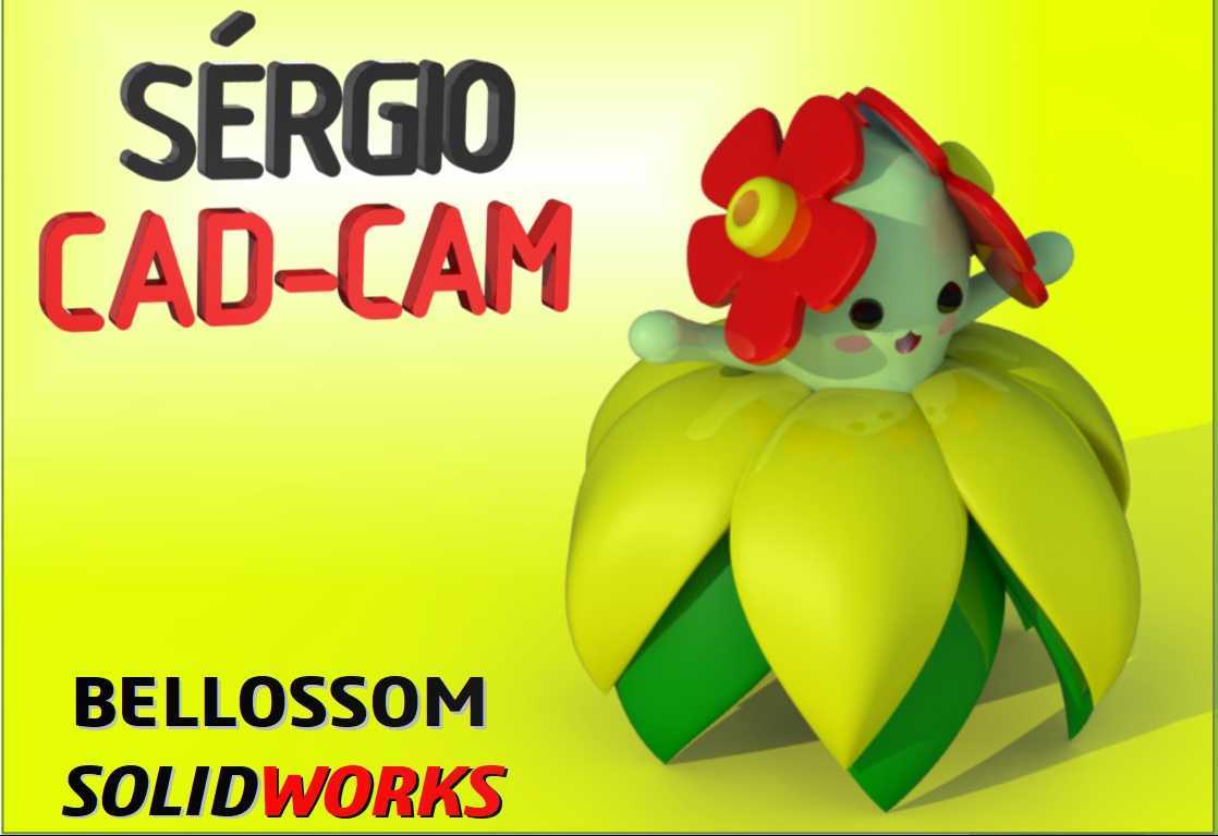  Bellossom -Pok��mon-S��rgioCADcam 