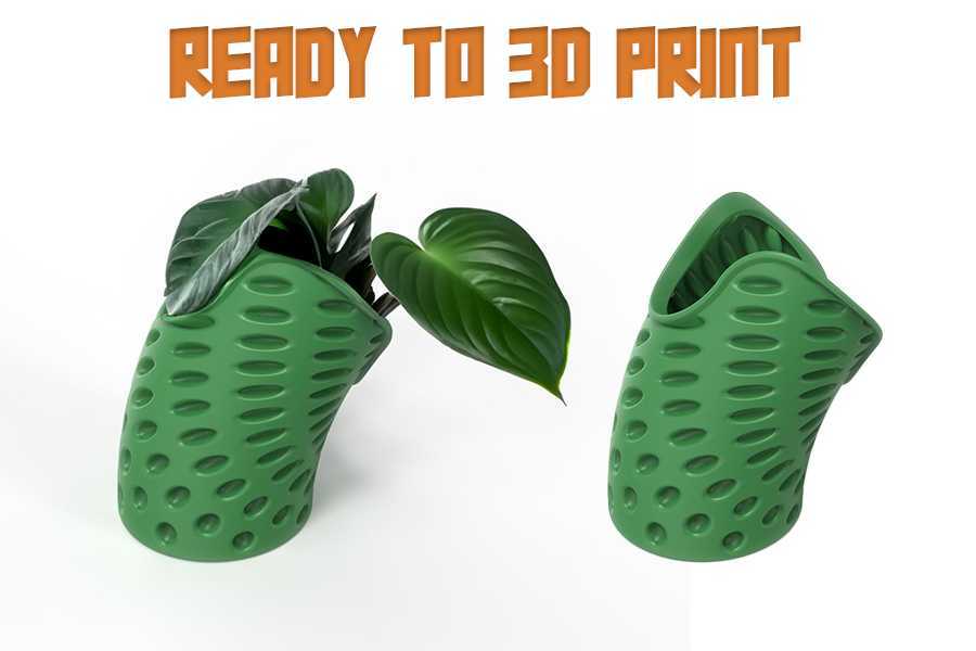 3D打印的播种机(花瓶)