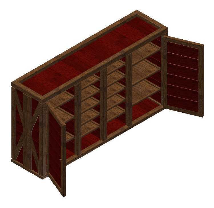 Mohagany和Pine Wood Desk