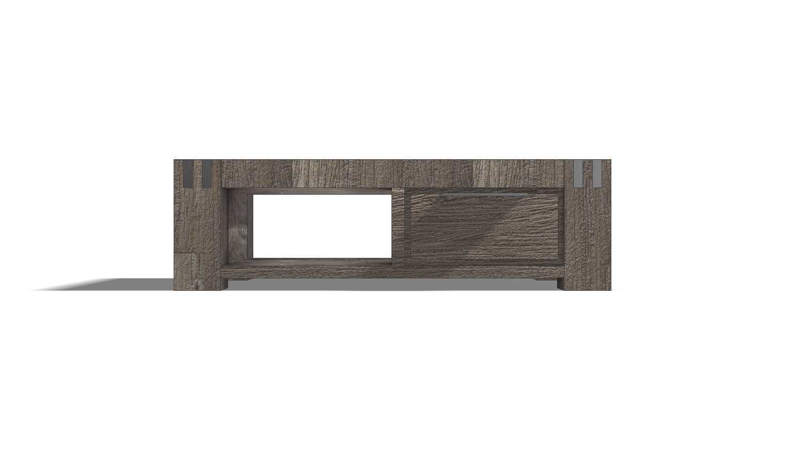 Salontafel Bassano L140xB80 ��˼ľ�ֲ�ů��ɫ