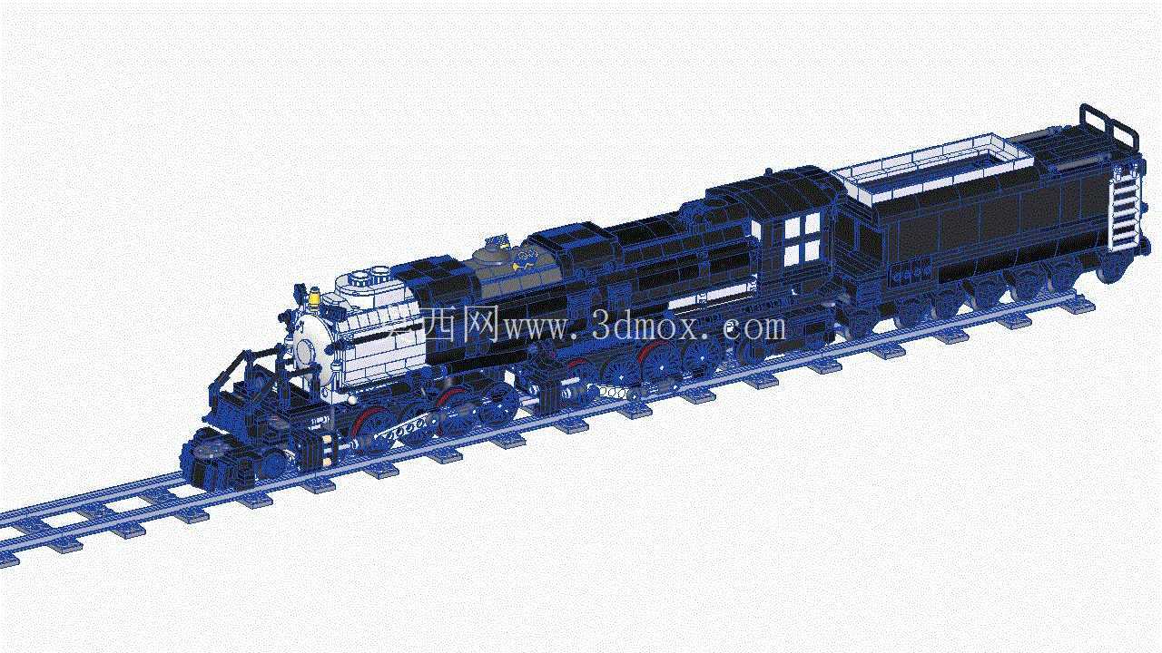 (2)“乐高”JIE STAR 59005 火车头 BIG BOY UNION PACIFIC X4023