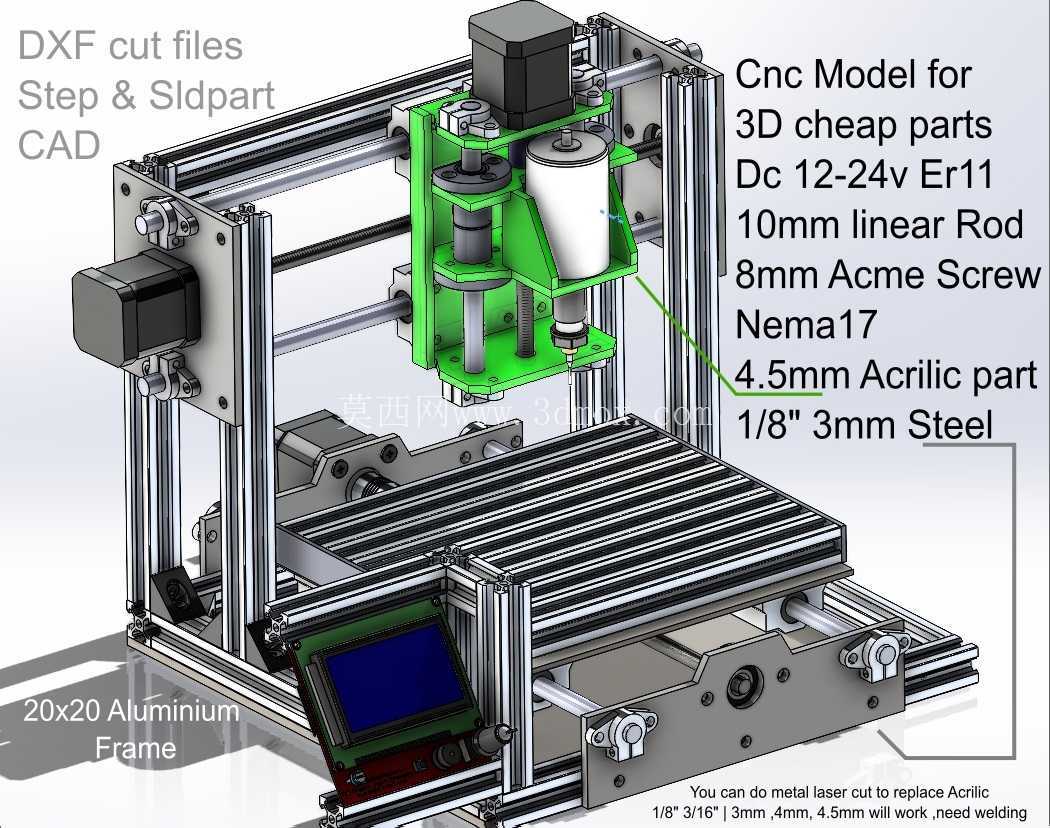 可以制作 PCB 的业余 Cnc