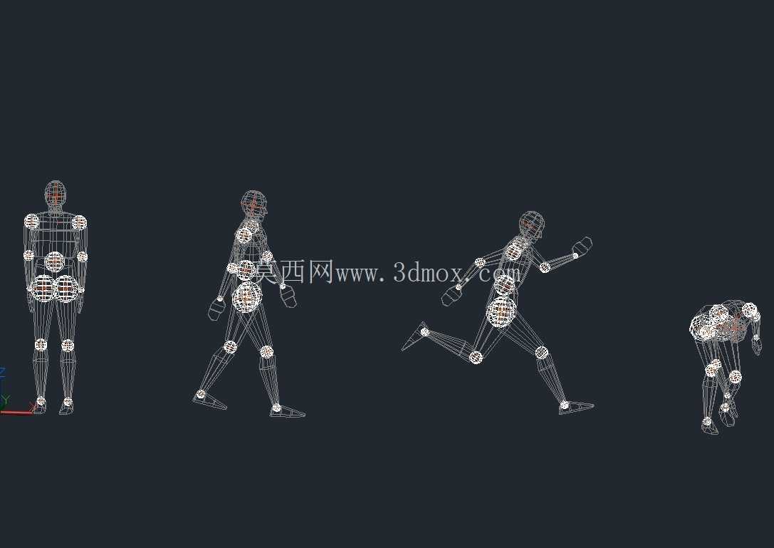�Ͷ��������ģ�� 3d autocad ���� dwg