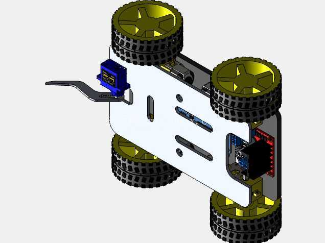 4WD BO ��� Arduino �����˵���