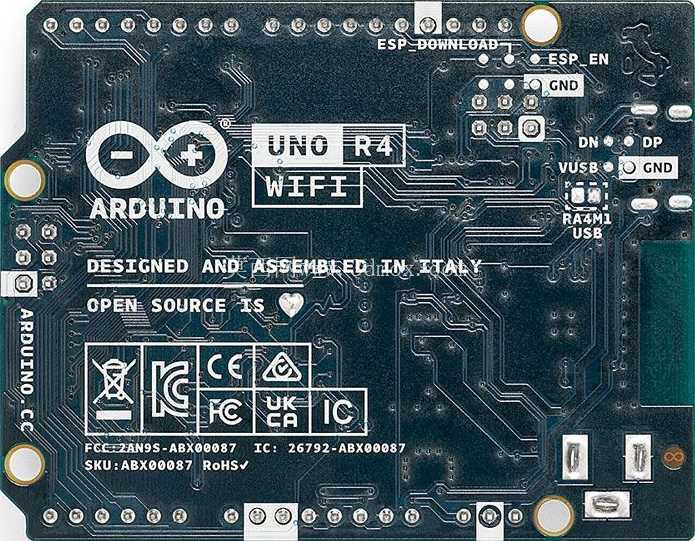 arduino uno r4 wifi abx00087